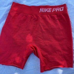 Nike Red Dri-FIT Shorts